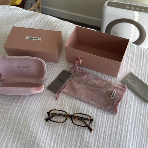 MIU MIU MU11ZSF Blue light filtering clear lense glasses - Picture 6 of 7